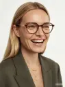 Okulary zerówki Tracy Gold/Americano