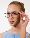 Okulary korekcyjne Bruce Wide Matt Black/ Black Magic