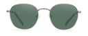 Okulary przeciwsłoneczne Leo Wide Satin Gunmetal/Smoke