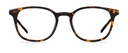 Okulary zerówki Grant Wide Gold/Dark Havana