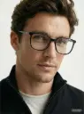 Okulary zerówki Eric Black Magic