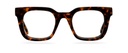 Okulary zerówki Modest Warm Havana