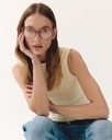 Okulary zerówki Diana Vintage Rose
