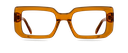 Okulary zerówki Liam Vivid Orange