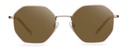 Okulary przeciwsłoneczne Brighton Rose Gold/Rose Water