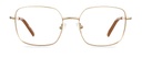 Okulary zerówki Emma Gold/Sand