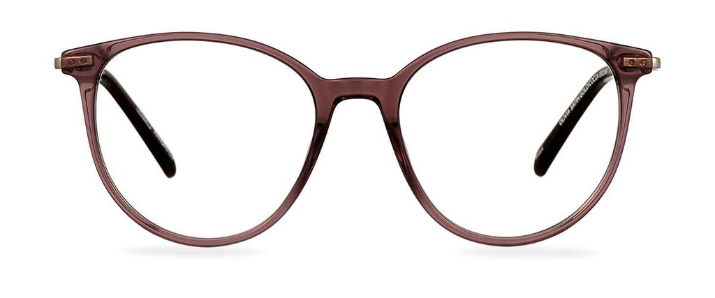 Okulary do komputera Olivia brązowe – oprawki kocie
