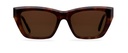 Okulary przeciwsłoneczne Claire Warm Tortoise