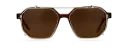 Clip on Sun Blair Gold/Brown