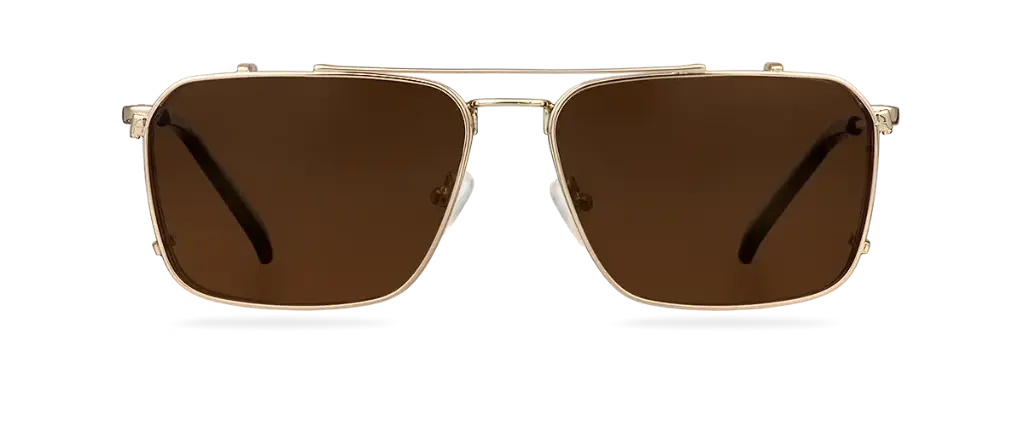 BRUCE WIDE CLIP ON GOLD BROWN 2.webp