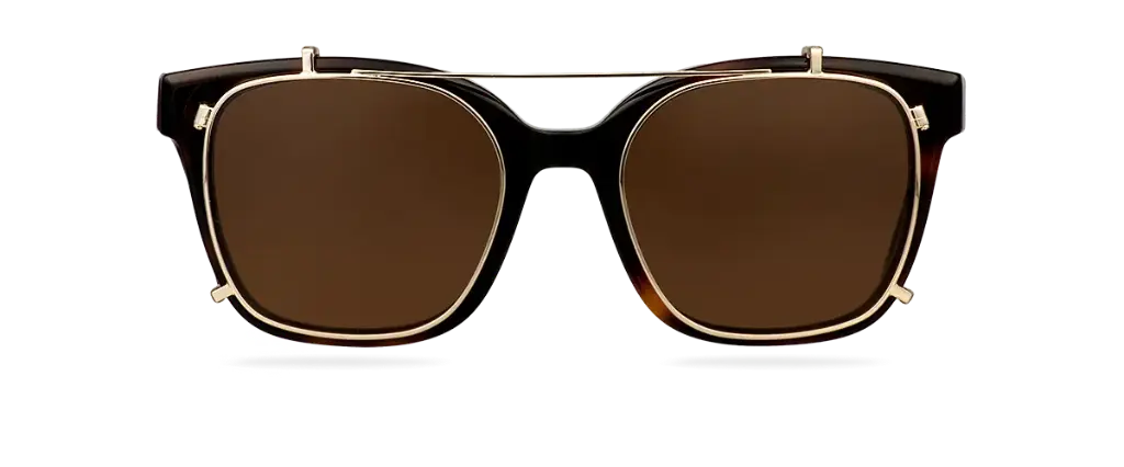 CLIP ON SUN MAGGIE GOLD BROWN 2.webp