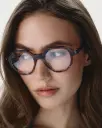 Okulary zerówki Austin Havana Blue