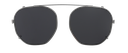 Clip on Sun Archie Gunmetal/Smoke