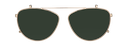 Clip on Sun Pola Gold/Green