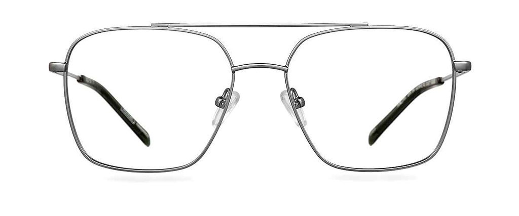 Okulary zerówki Ralph Satin Gunmetal/Dusty