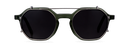 Clip on Sun Taylor Gunmetal/Smoke