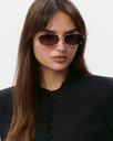Okulary przeciwsłoneczne Kinny Gold/Cherry Havana