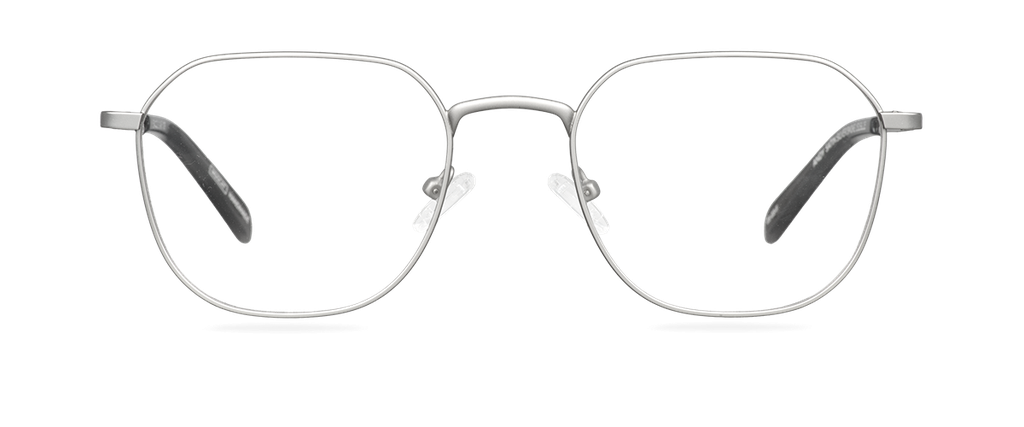 Okulary progresywne Andy Satin Silver/Smoke